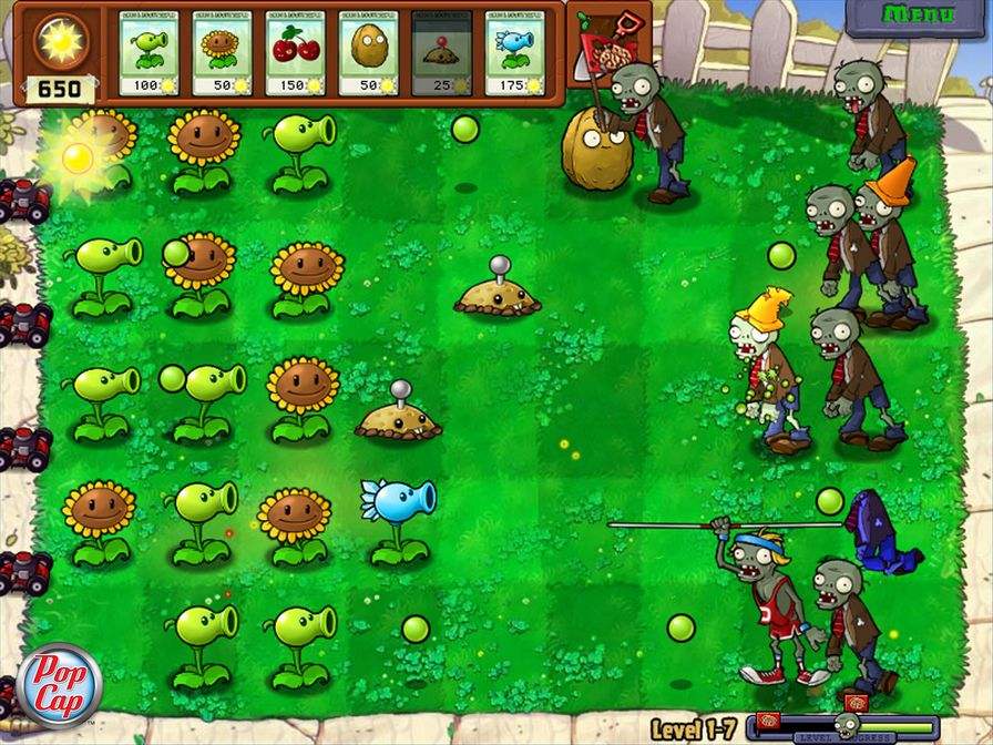 植物大戰(zhàn)僵尸1 PC完整中文版