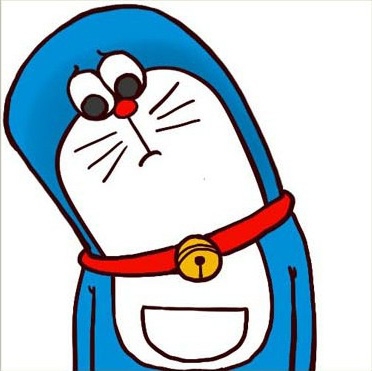 高清歪脖子頭像素材