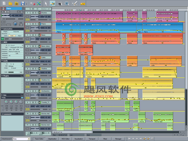 Magix Samplitude v10.4 中文破解版本