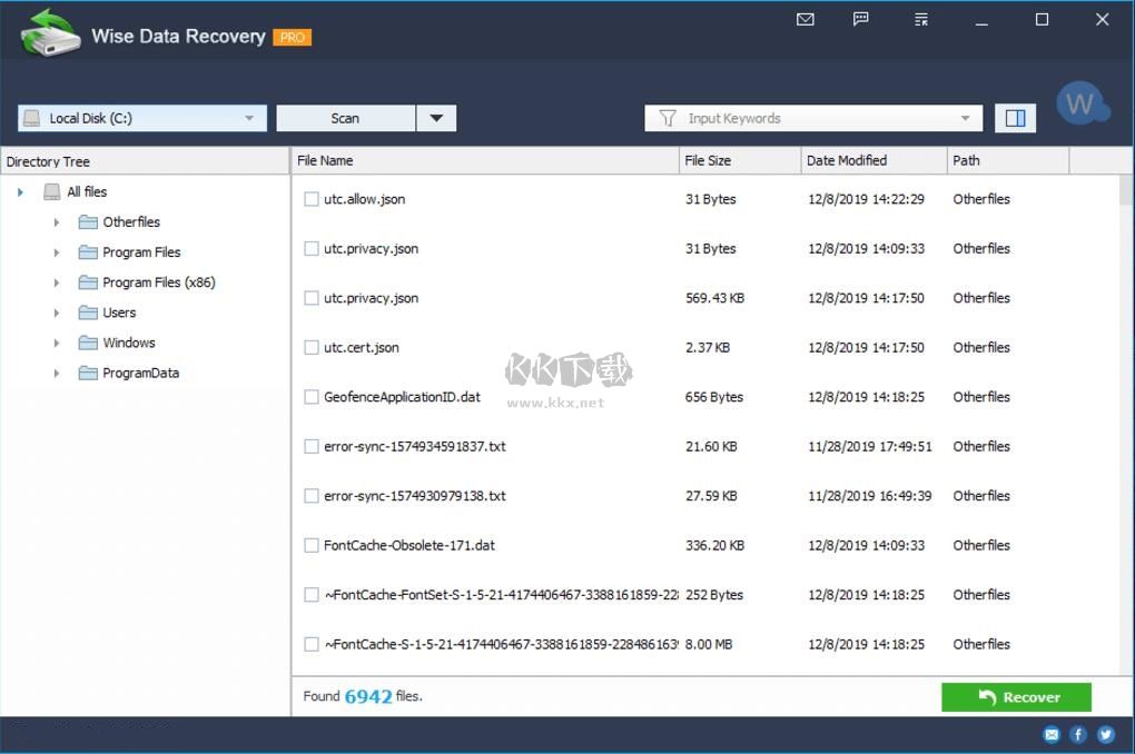 Wise Data Recovery(數(shù)據(jù)恢復(fù)工具)