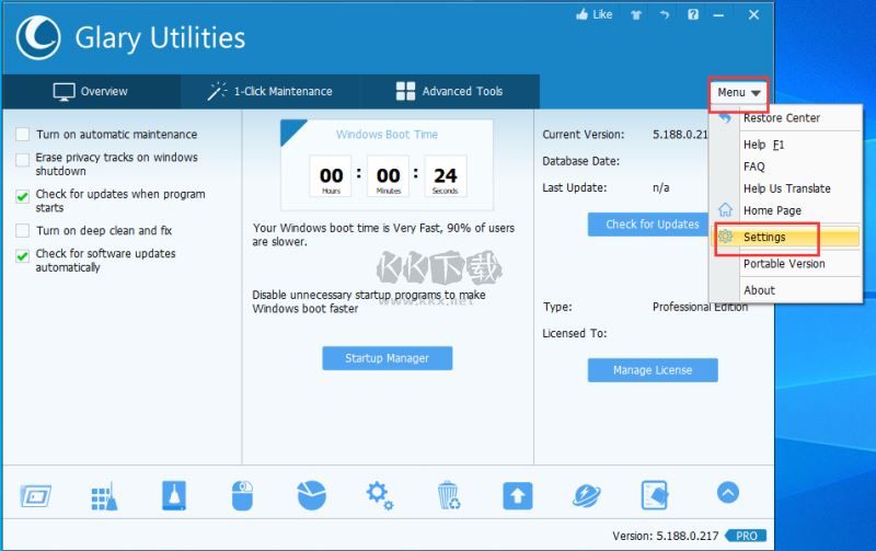Glary Utilities Pro v6.6.0.9 綠色版