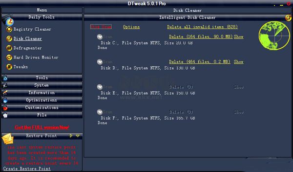 DTweak綠色版 v4.86