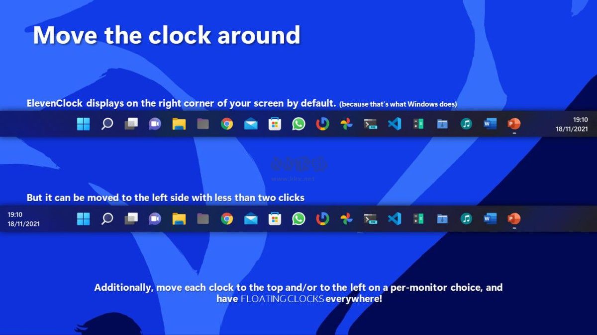 ElevenClock時(shí)鐘中文免費(fèi)版