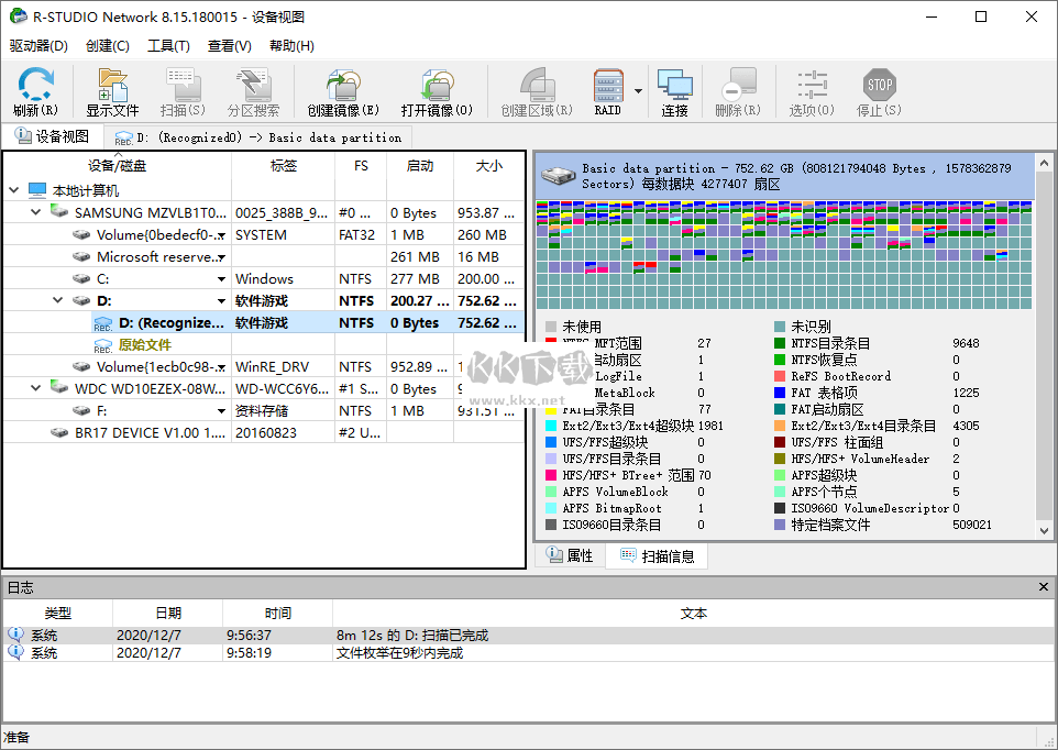R-Studio Technician(數(shù)據(jù)恢復(fù))中文便攜版