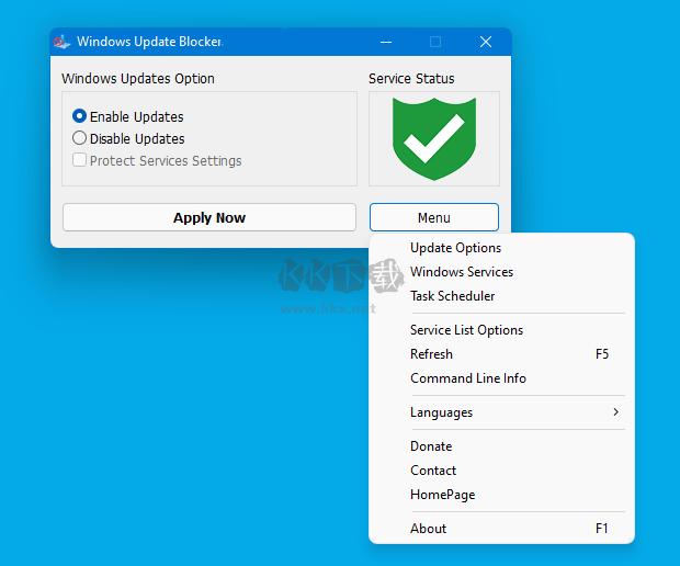 Windows Update Blocker Free v1.8