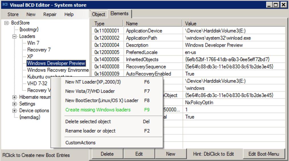 Visual BCD Editor Official Version v0.9.3.1