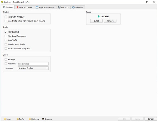 Fort Firewall防火墻 v3.9.10