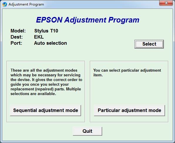 Epson Printer Reset Software (AdjProg) 2023 Official Latest Version