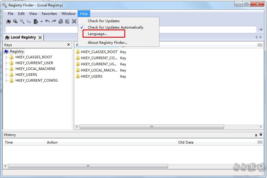 注冊表管理工具 Registry Finder