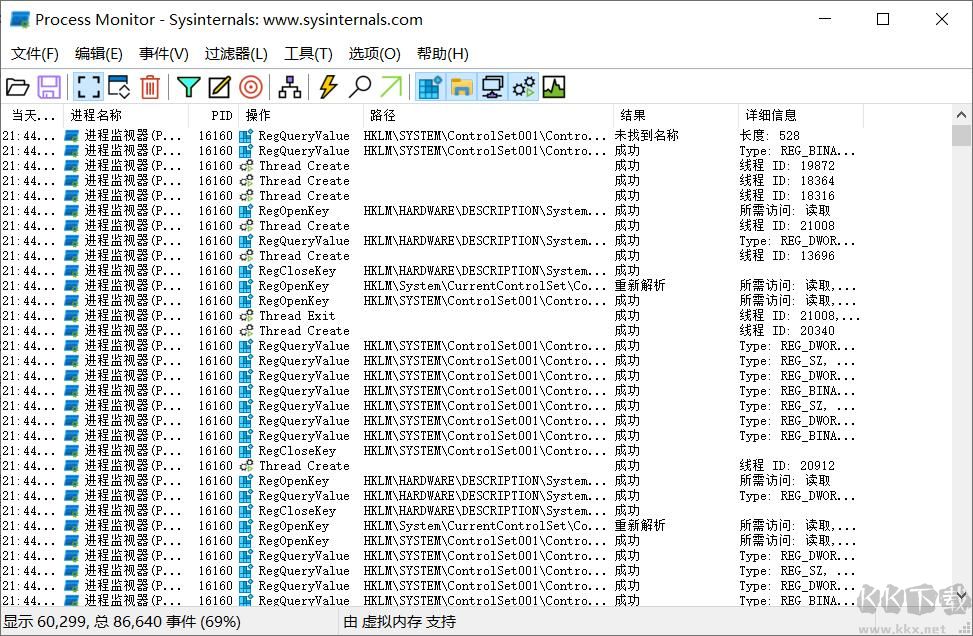 進(jìn)程監(jiān)視器(Process Monitor)