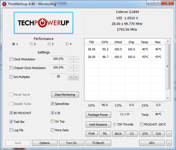 ThrottleStop CPU調(diào)節(jié)軟件 v9.1 綠色漢化版