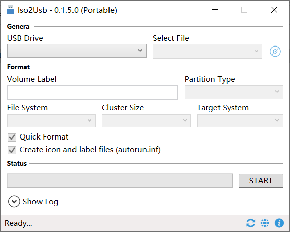 Iso2Usb U盤啟動(dòng)盤制作工具 v0.5.6 免費(fèi)版