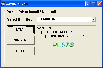 CH430驅(qū)動程序 V1.40