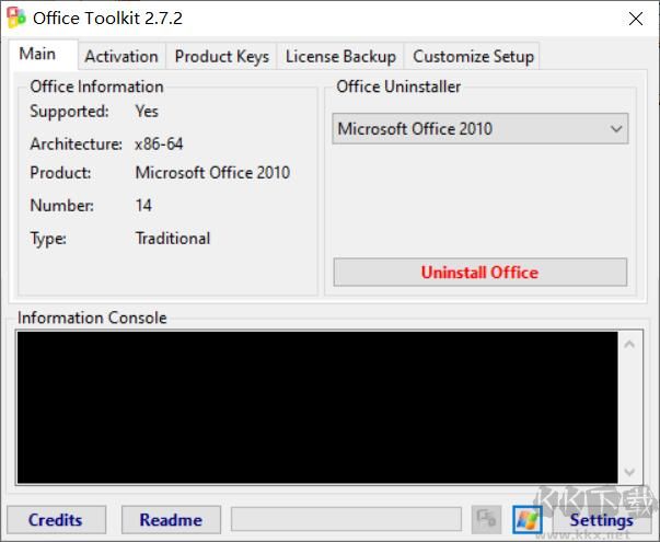 Microsoft Toolkit V2.7.2 激活工具 官方版