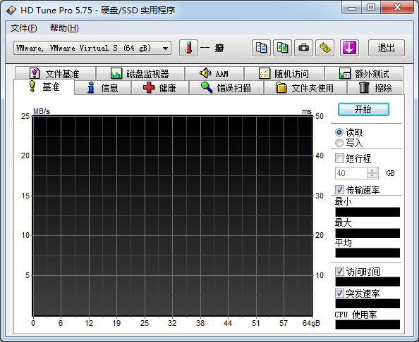HD Tune Pro 5.78 中文綠色版硬盤檢測工具