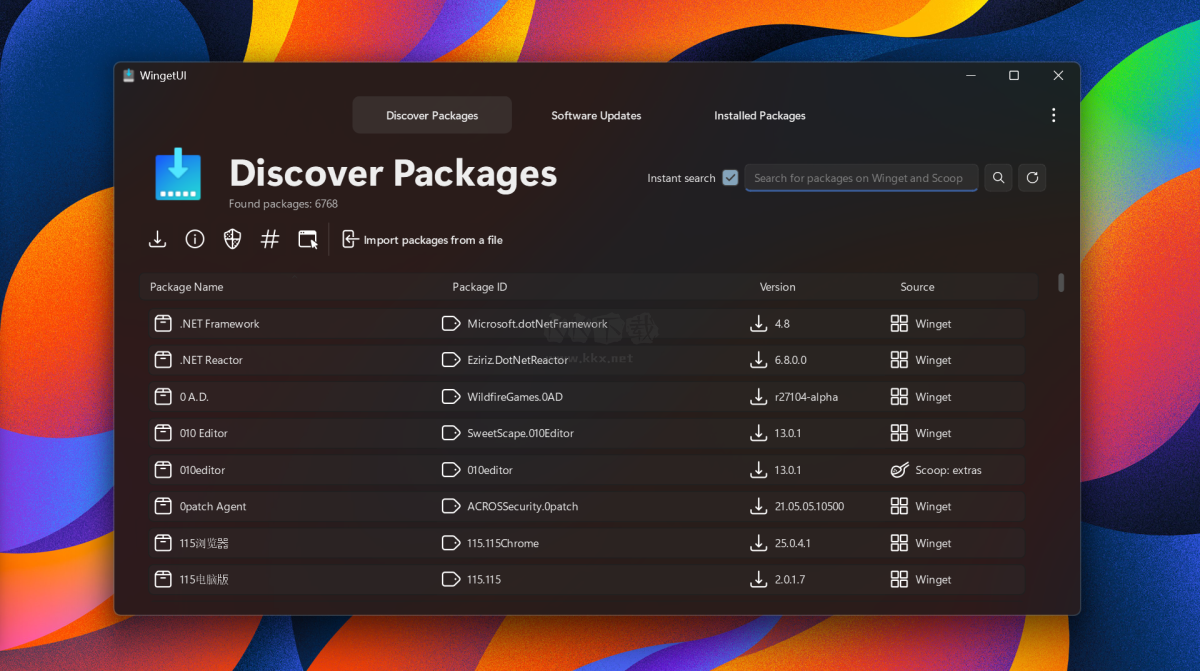 WingetUI v2.2.0 中文免費(fèi)版