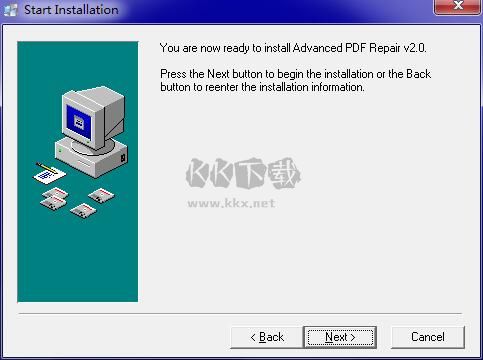 Advanced PDF Repair安裝步驟3