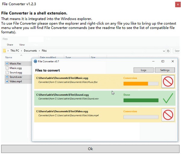FileConverter 1.2.3 更新版