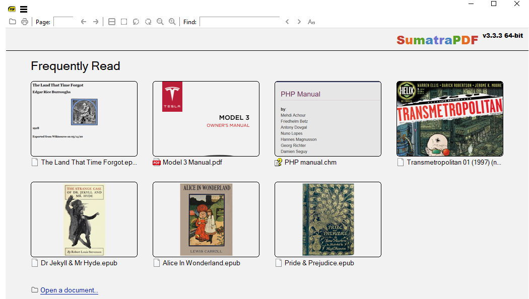 SumatraPDF 3.5 版本