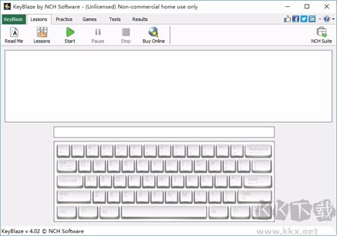 KeyBlaze Typing Tutor