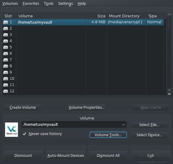 VeraCrypt便攜版