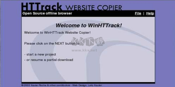HTTrack網(wǎng)站克隆下載器 v3.49.2 中文版