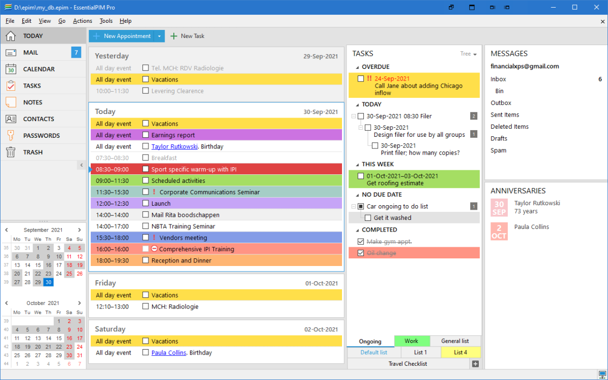 EssentialPIM Pro 11.7.2 破解版本
