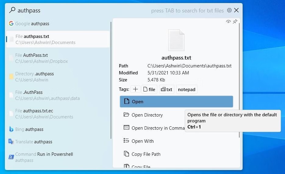 FluentSearch 工作流啟動(dòng)器 v1.0.0.22