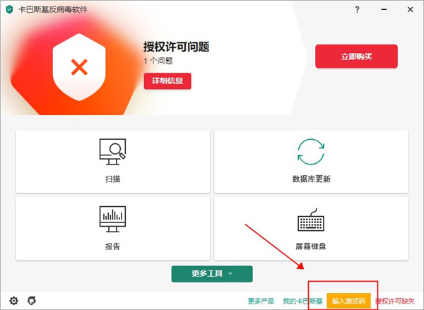 輸入激活碼