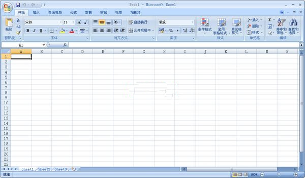 Excel 2007 中文官方安裝版閱讀器