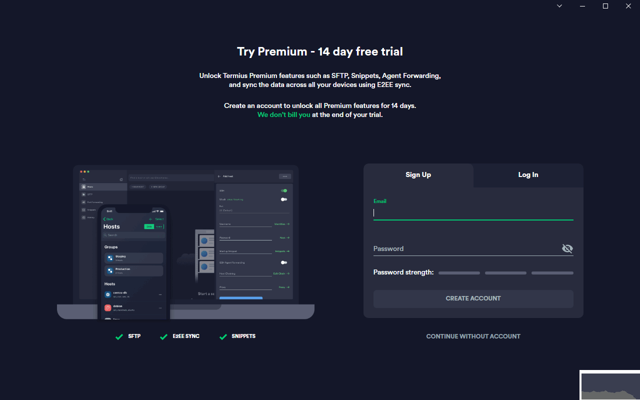 Termius 官方 PC 版 7.27.0