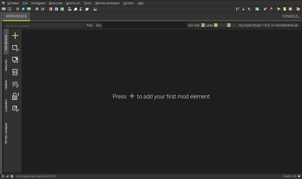 MCreator 1.5.8 中文綠色版