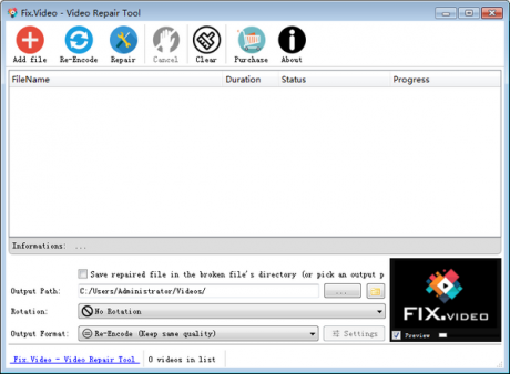 Video Repair Tool V1.0 免費版 (含注冊機)