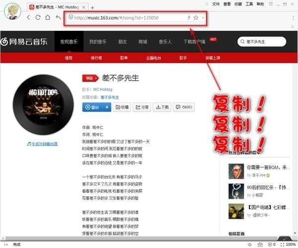 網(wǎng)易云音樂(lè)解析器下載器