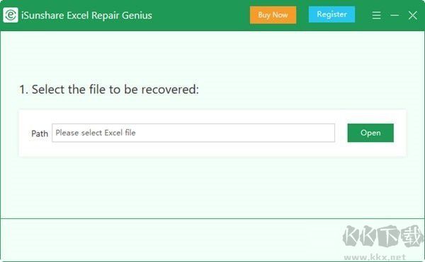 iSunshare Excel Repair Genius 綠色版 v3.0.2.3