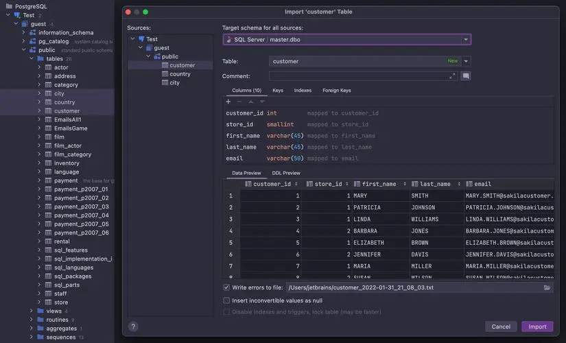 DataGrip 2022 數據庫管理工具