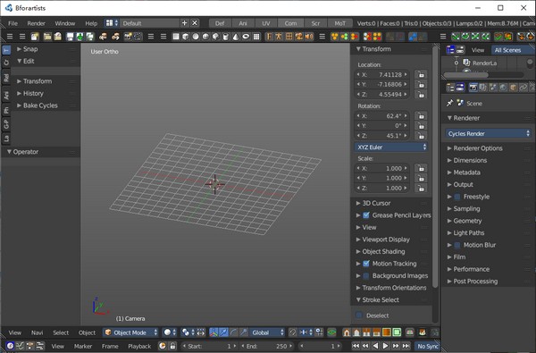 Bforartists v1.2.0中文版（實體模型設(shè)計軟件）官方版