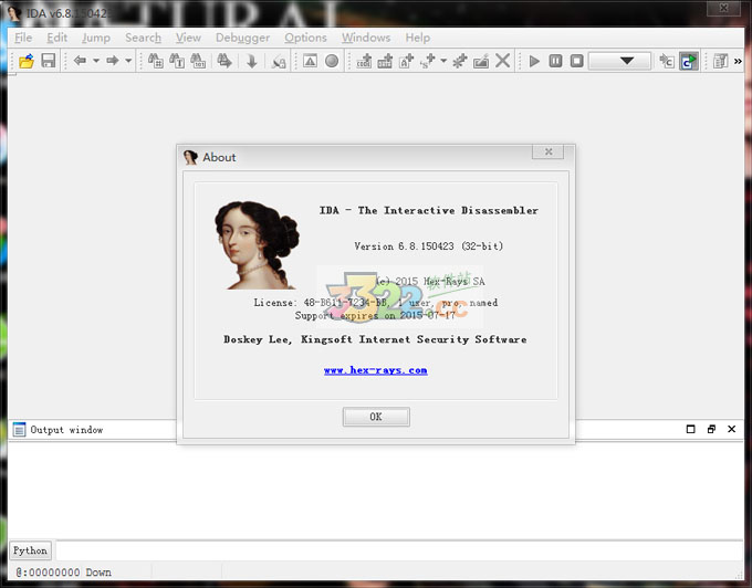 IDA Pro V6.8 綠色漢化版