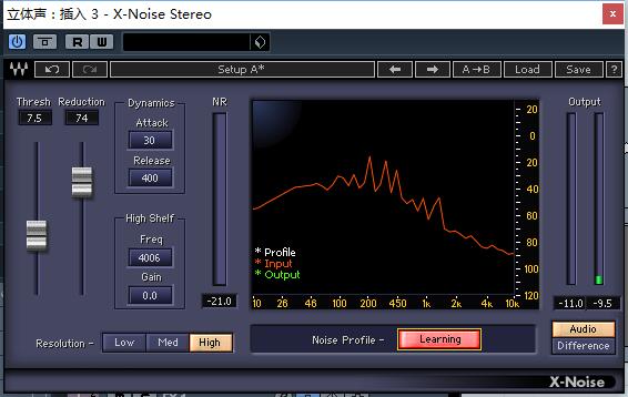 Waves x-noise V10.0.1.3 綠色激活版