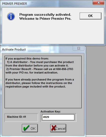 Premier5激活成功