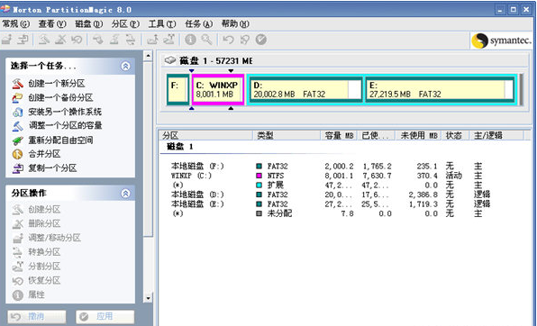 Partition Magic 9.0 中文版破解版本