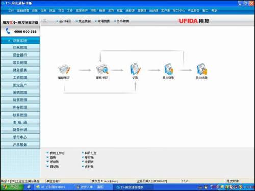 U8用友財務(wù)軟件 V10.5 破解版本