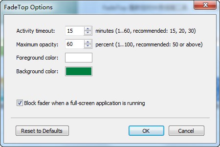 Fadetop v3.1.1 免費(fèi)綠色版
