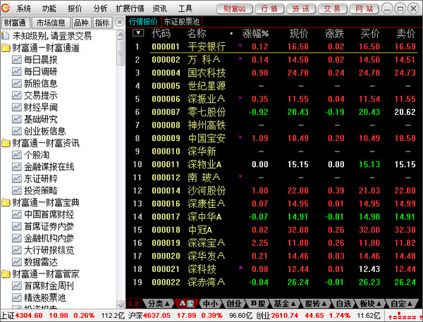 東莞證券財富通