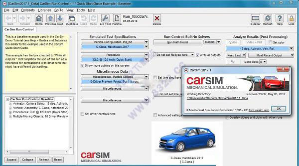 CarSim 2020 破解版本