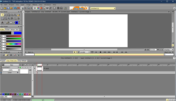 TVPaint Animation Pro 10 V10.0.16 中文破解版