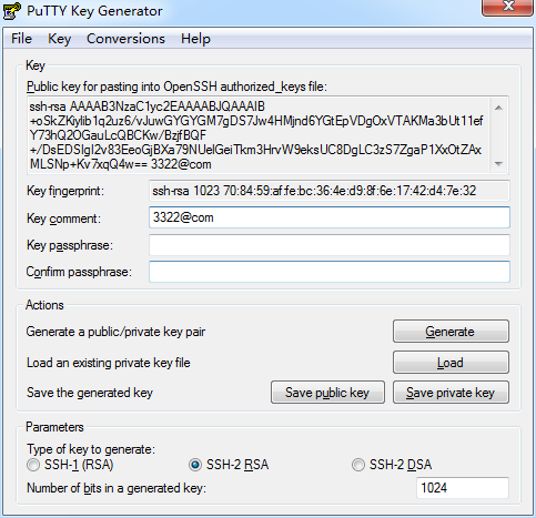 PTTYgen密鑰生成工具 V0.68 漢化版