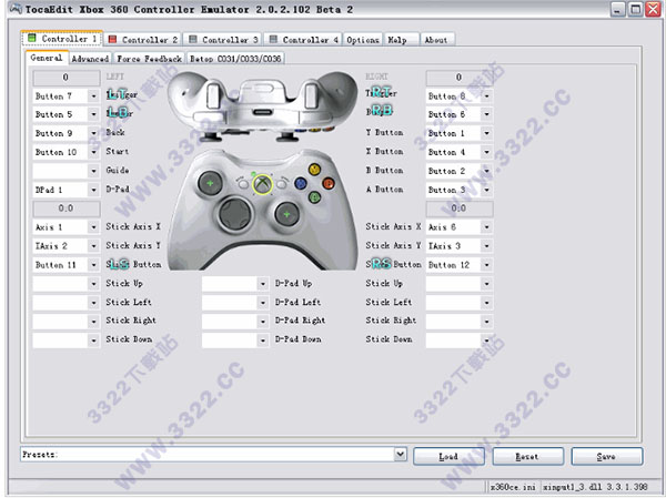 x360ce手柄映射工具 v3.2.9.82 中文免費(fèi)版