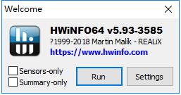 HWINFO64電腦硬件信息檢測軟件