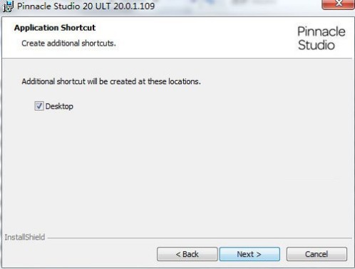 Pinnacle Studio 桌面快捷方式